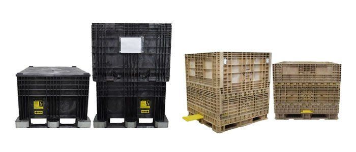 Hopper bottom bulk containers Hopper bottom bulk containers