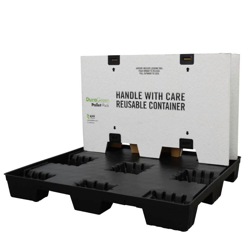 Collapsed sleeve 40x48x30 pallet pack