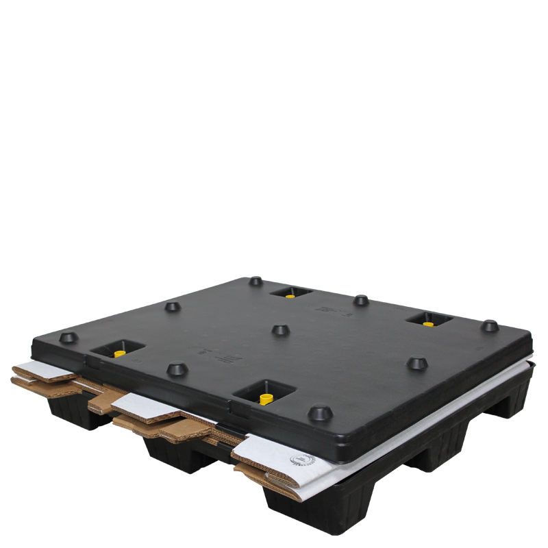 Fully Collapsed 40x48x45 Pallet Pack One Door