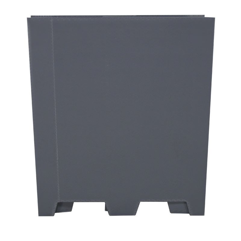 Sleeve folded side view