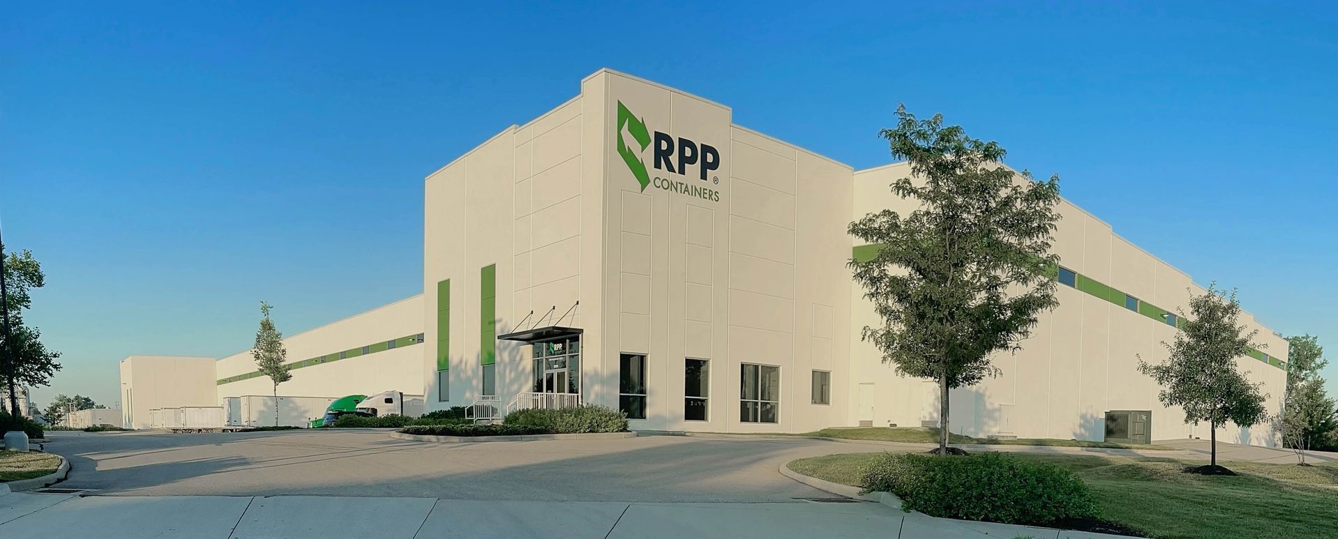 RPP Containers warehouse and manufacturing building