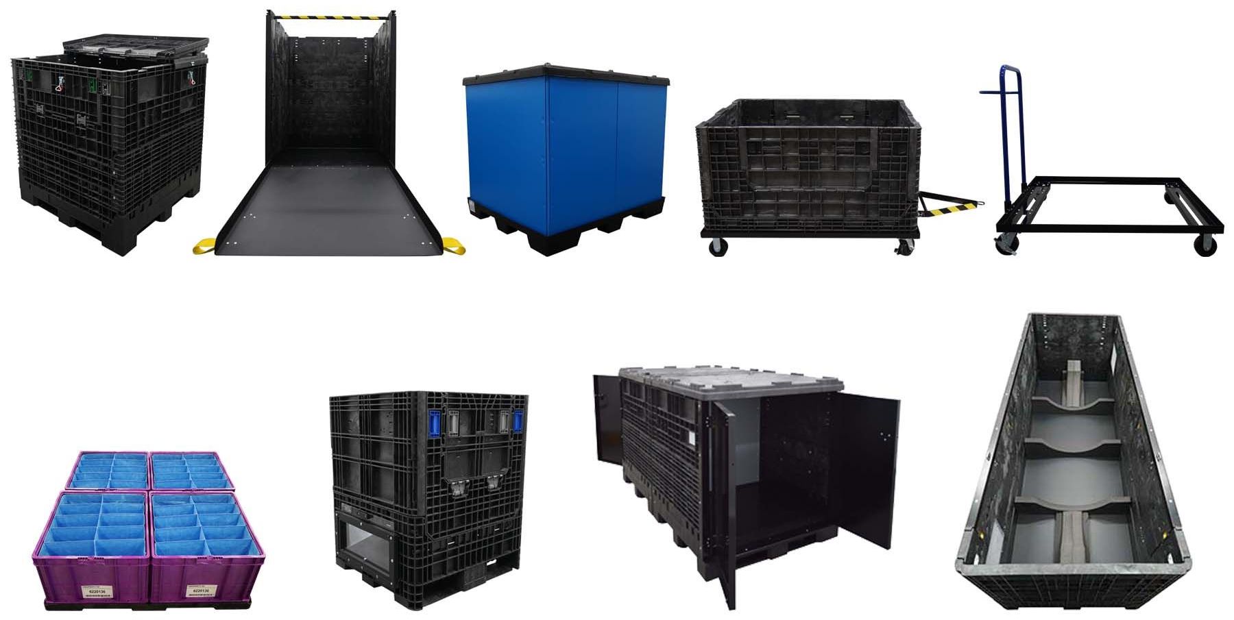 Examples of custom bulk containers