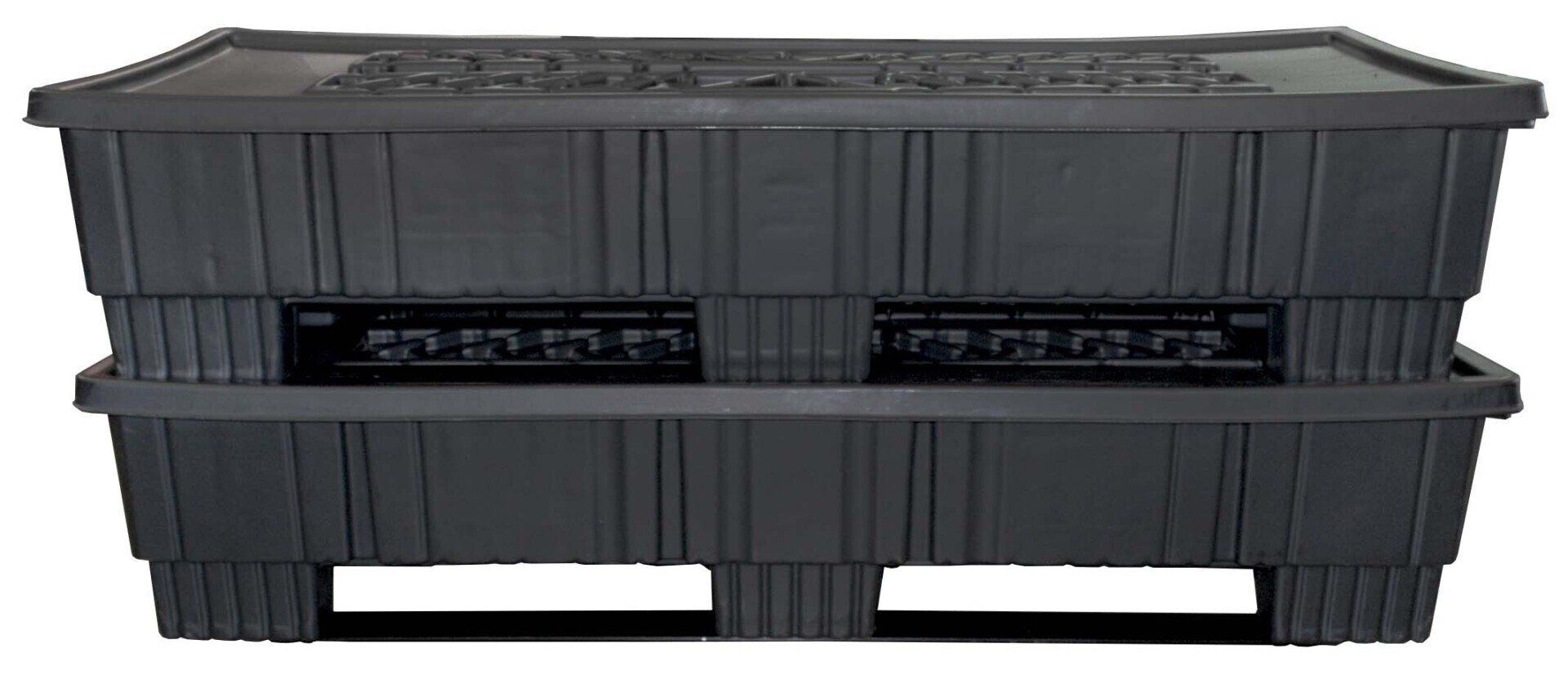 aerospace container stacked