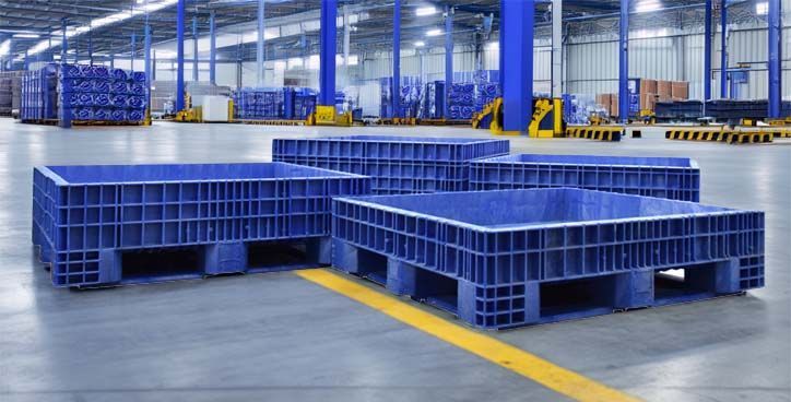 Fixed-wall bulk containers