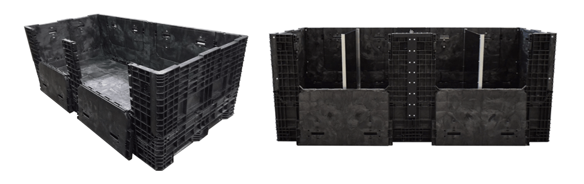 Multiple doors long side of container Multiple doors long side of container