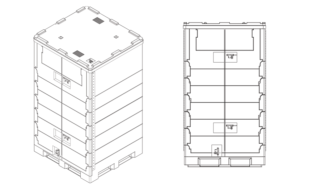 Plastic safe diagram Plastic safe diagram