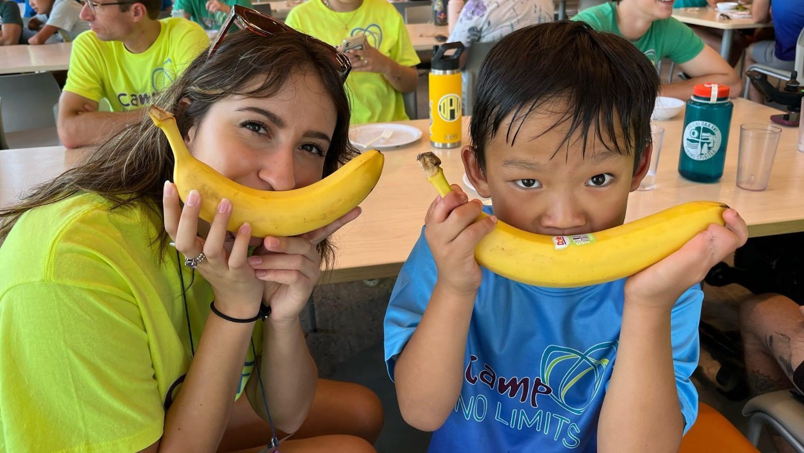 We love when people volunteer to build relationships with our campers!