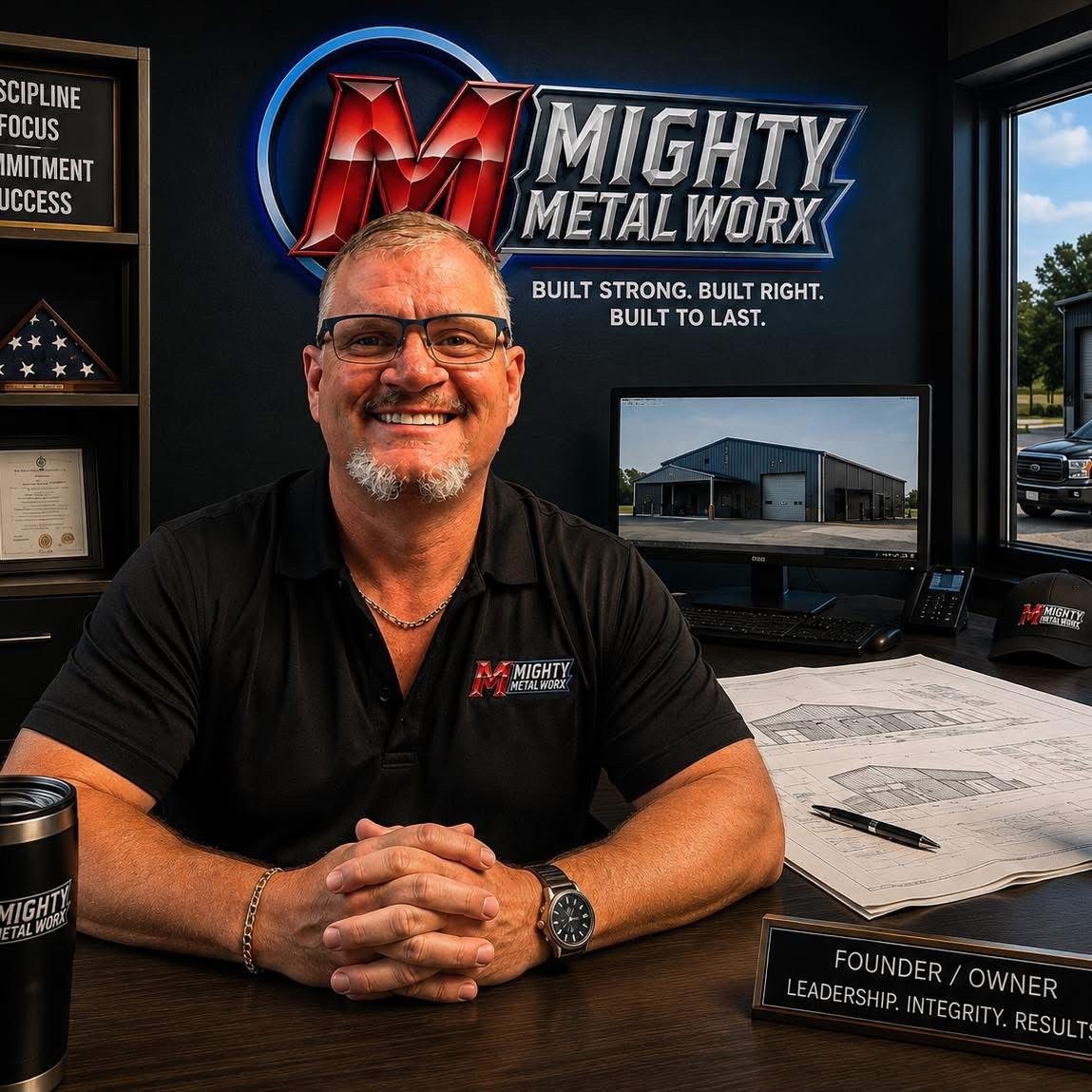 Mack Johnson, Founder and Owner of Mighty Metal Worx