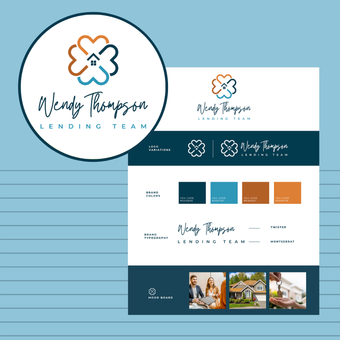 Octo Strategies branding and website project for Wendy Thompson Lending Team