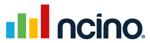 A colorful logo for a company called ncino