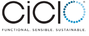 A logo for ciclo that says functional sensible sustainable