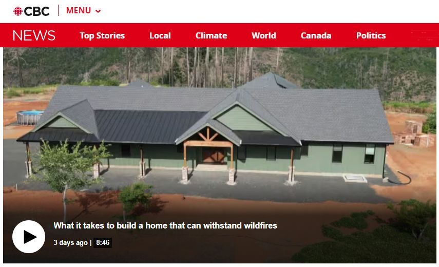 What it takes to build a home that can withstand wildfires