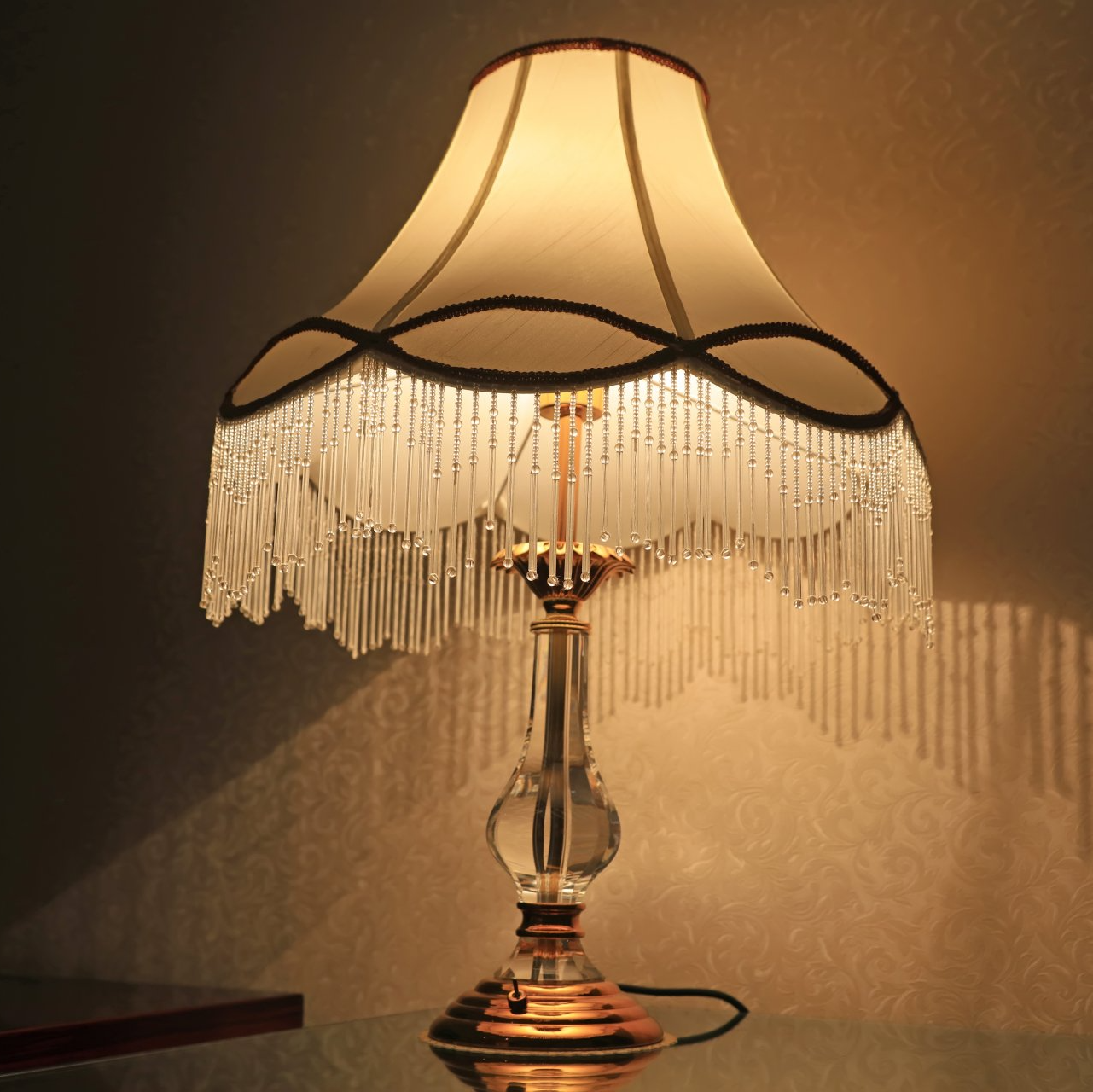 A Large Lamp Shade — Custom Lampshades and Lamp repairs at Lampshade specialties in Los Angeles, CA