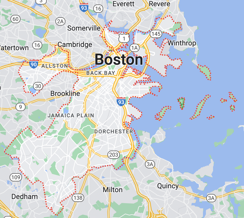 Boston Area Rent. Map Scaffolding Rental Service | Boston, MA | 617-623-0060