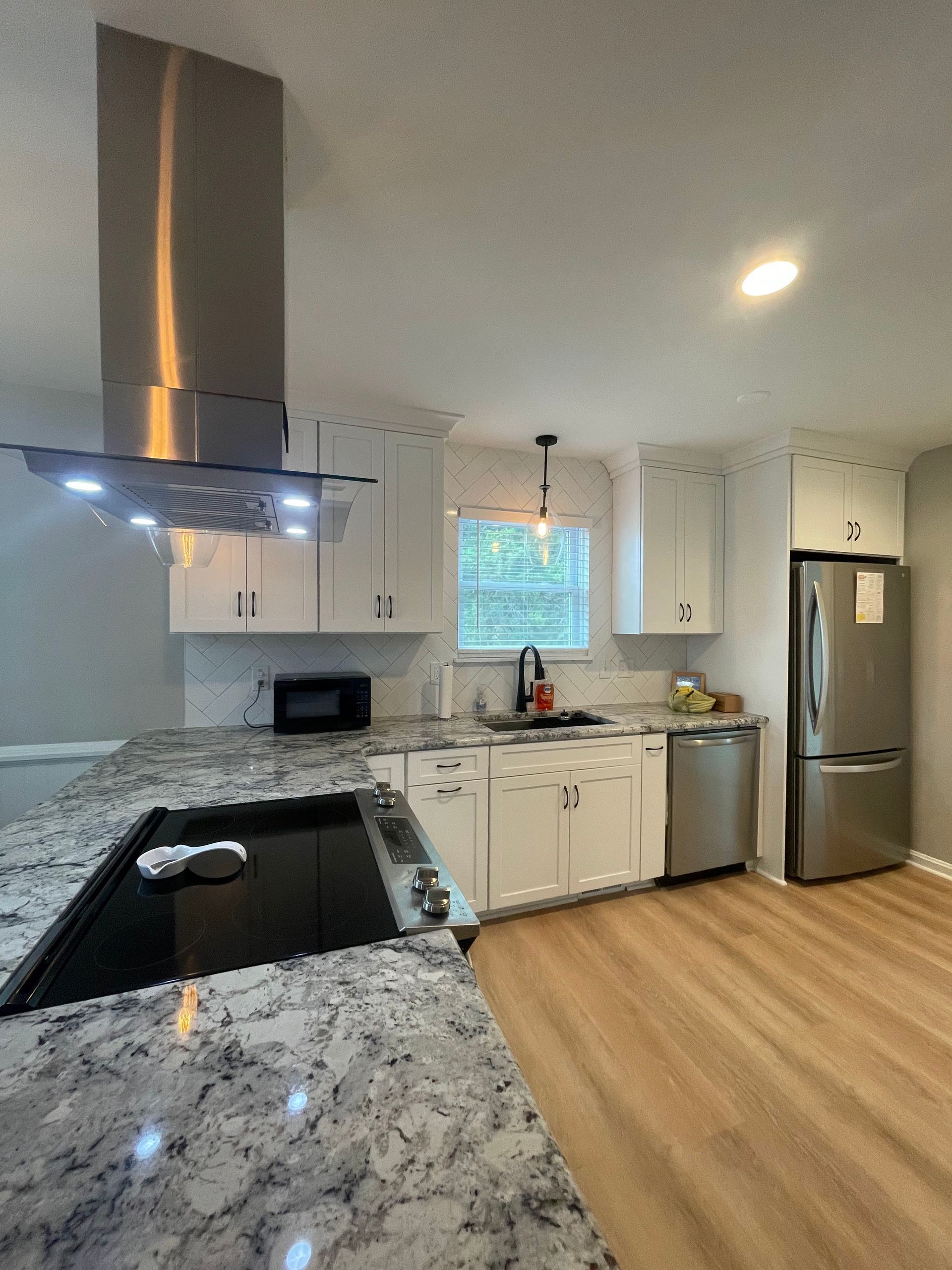 Modern Renovated Kitchen With Appliances