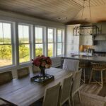 Cozy Dining Area With Large Windows
