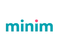 It is a logo for a company called minim.