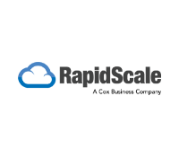 The rapidscale logo is a cox business company.