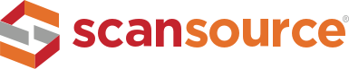 A logo for a company called scansource is shown on a white background.