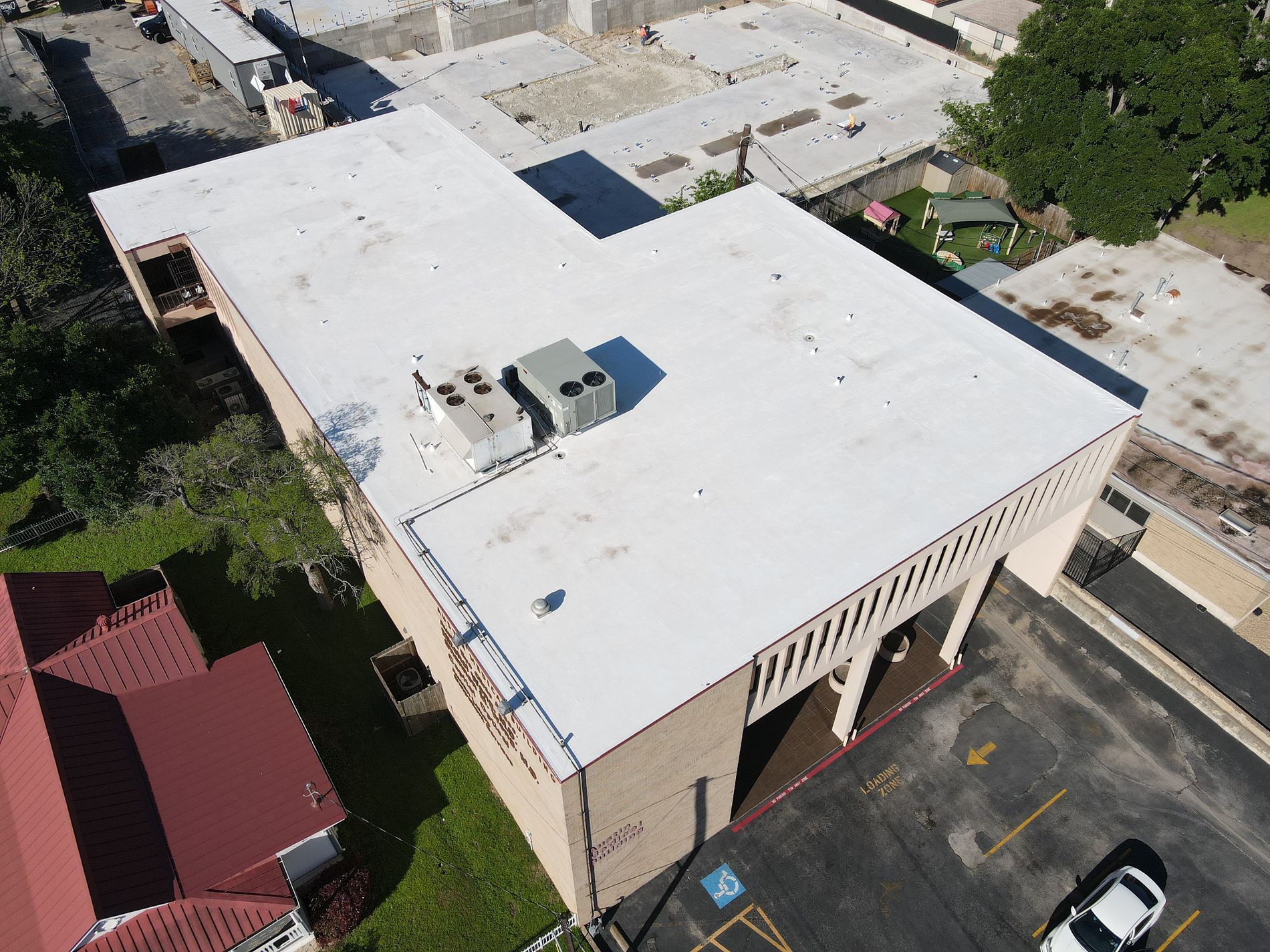 Austin Roofing and Construction TPO Roof