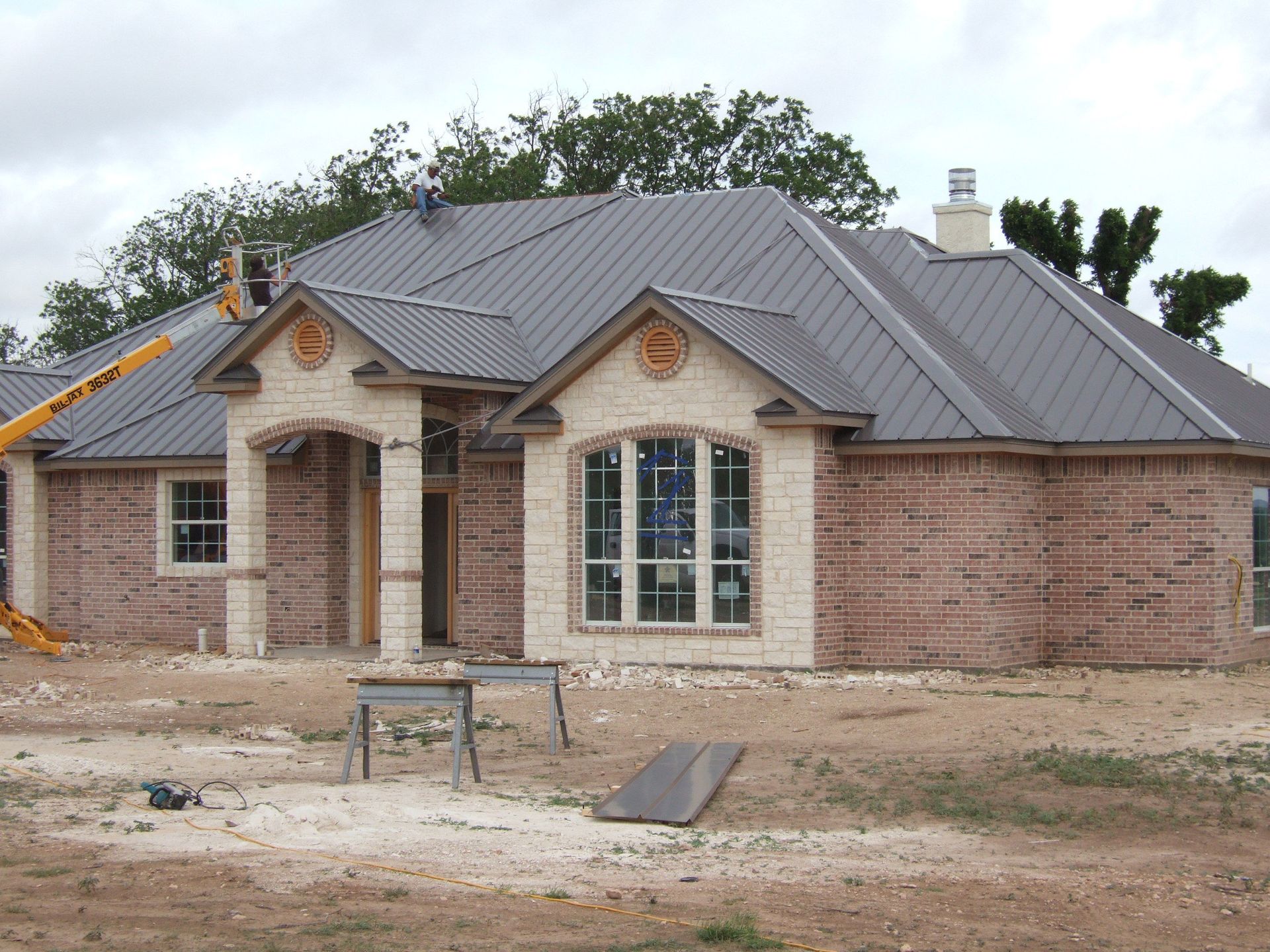 Standing Seam Metal Roof  by Austin Roofing and Construction 512-629-4949