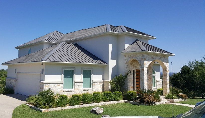Standing Seam Metal Roof by Austin Roofing and Construction 512-629-4949