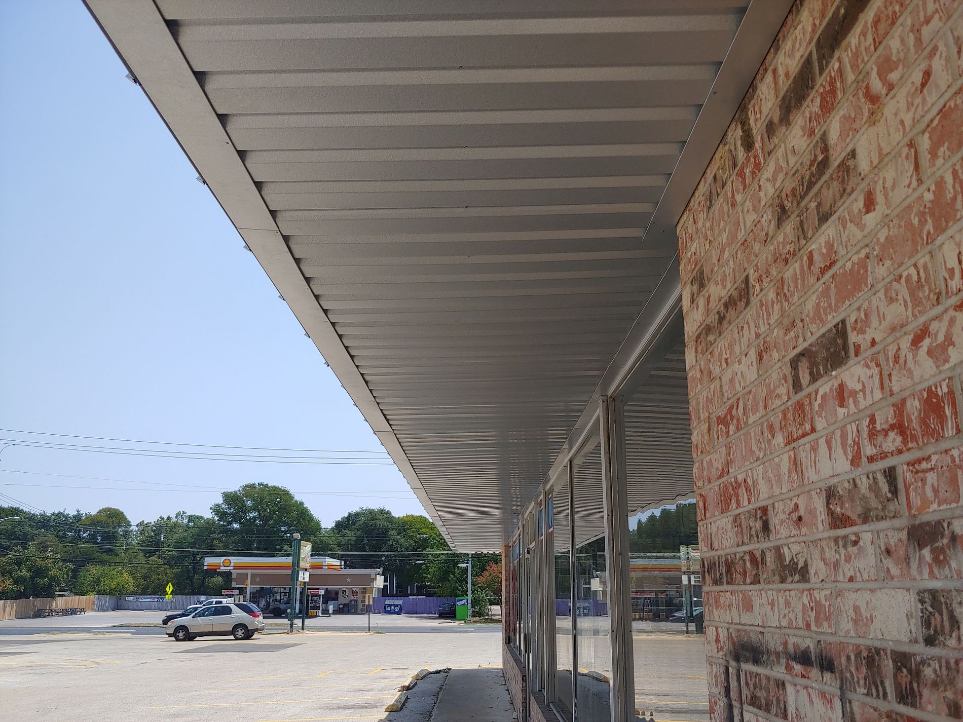 Commercial Metal Soffit by Austin Roofing and Construction 512-629-4949