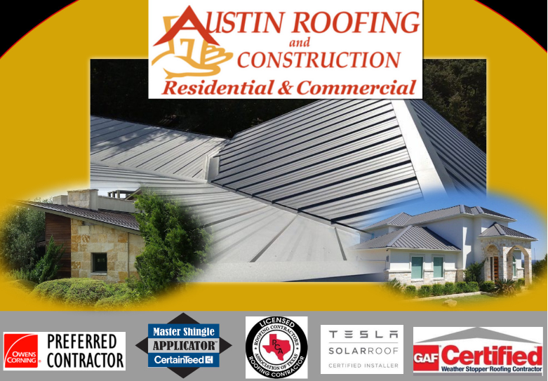 Metal Roofing Contractor, Austin Roofing and Construction, Installs 24-Gauge Standing Seam Metal Roofs in Central Texas