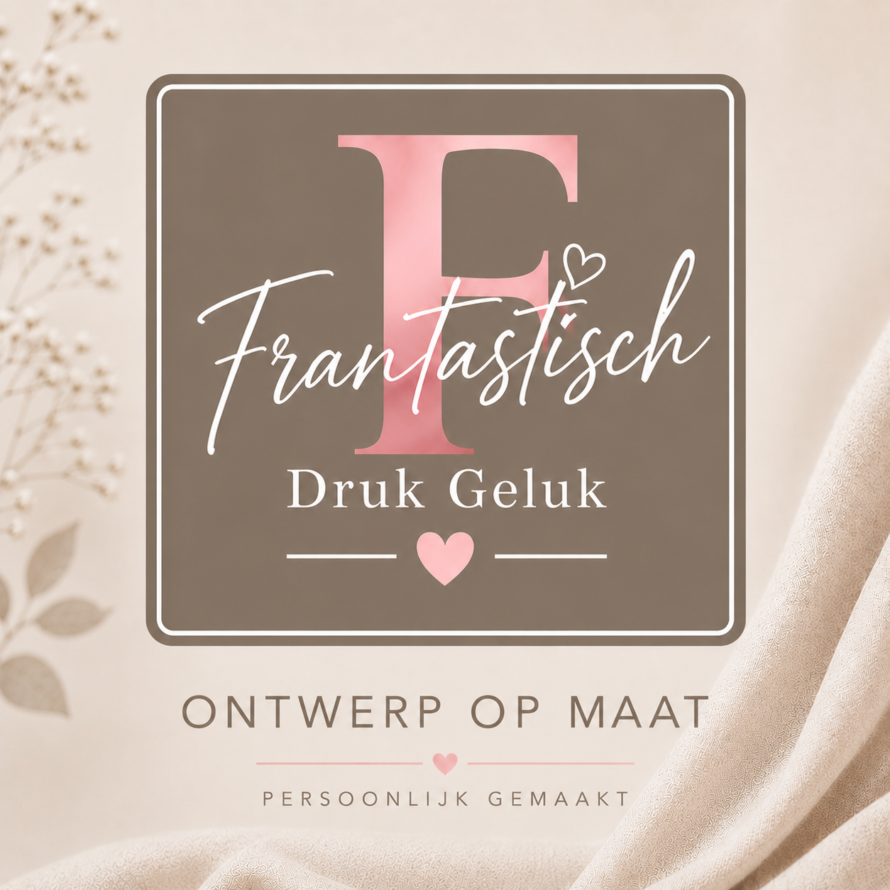 Maatwerk en gepersonaliseerde producten – Frantastisch Druk Geluk