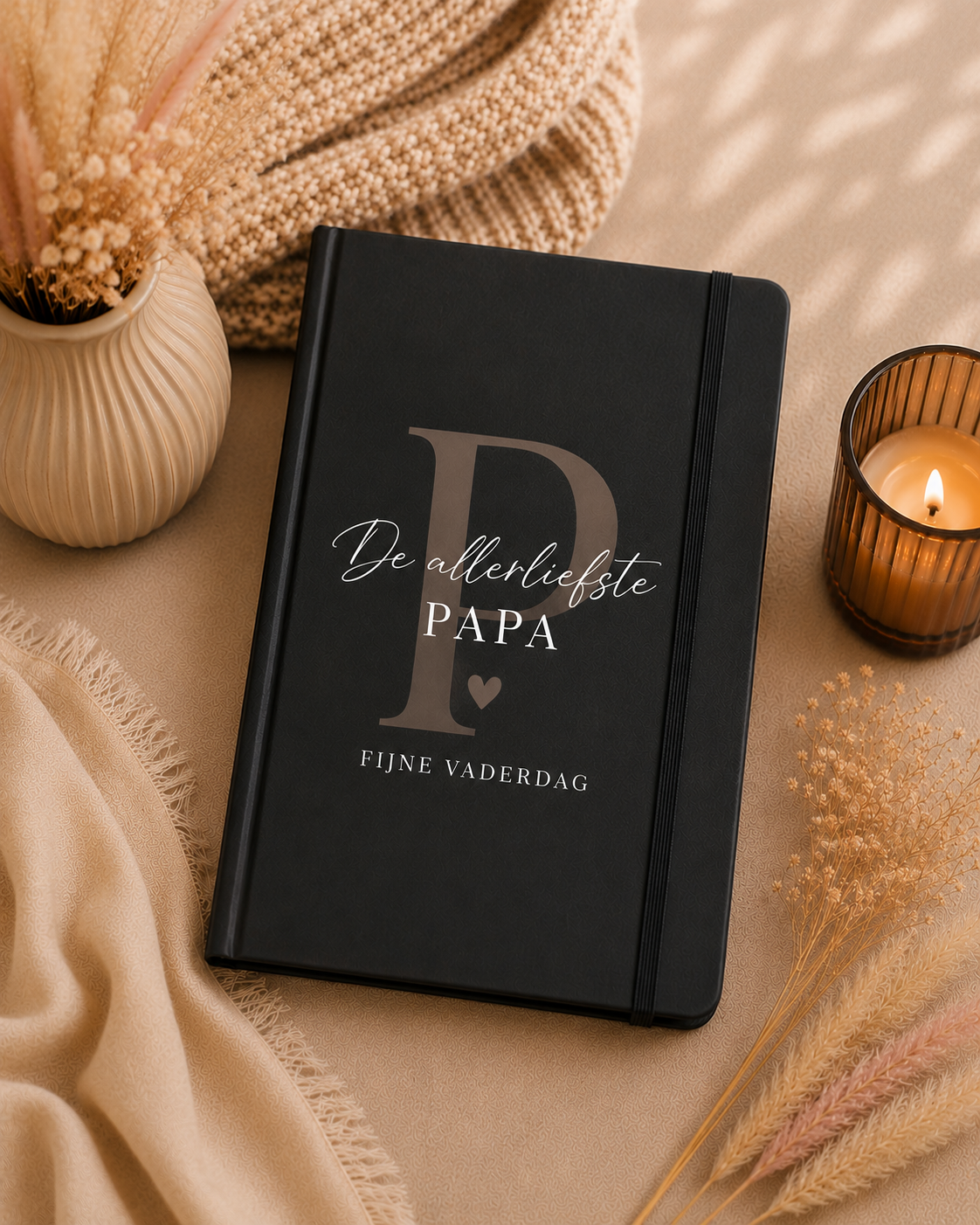 Bedrukt notitieboek voor vaderdag