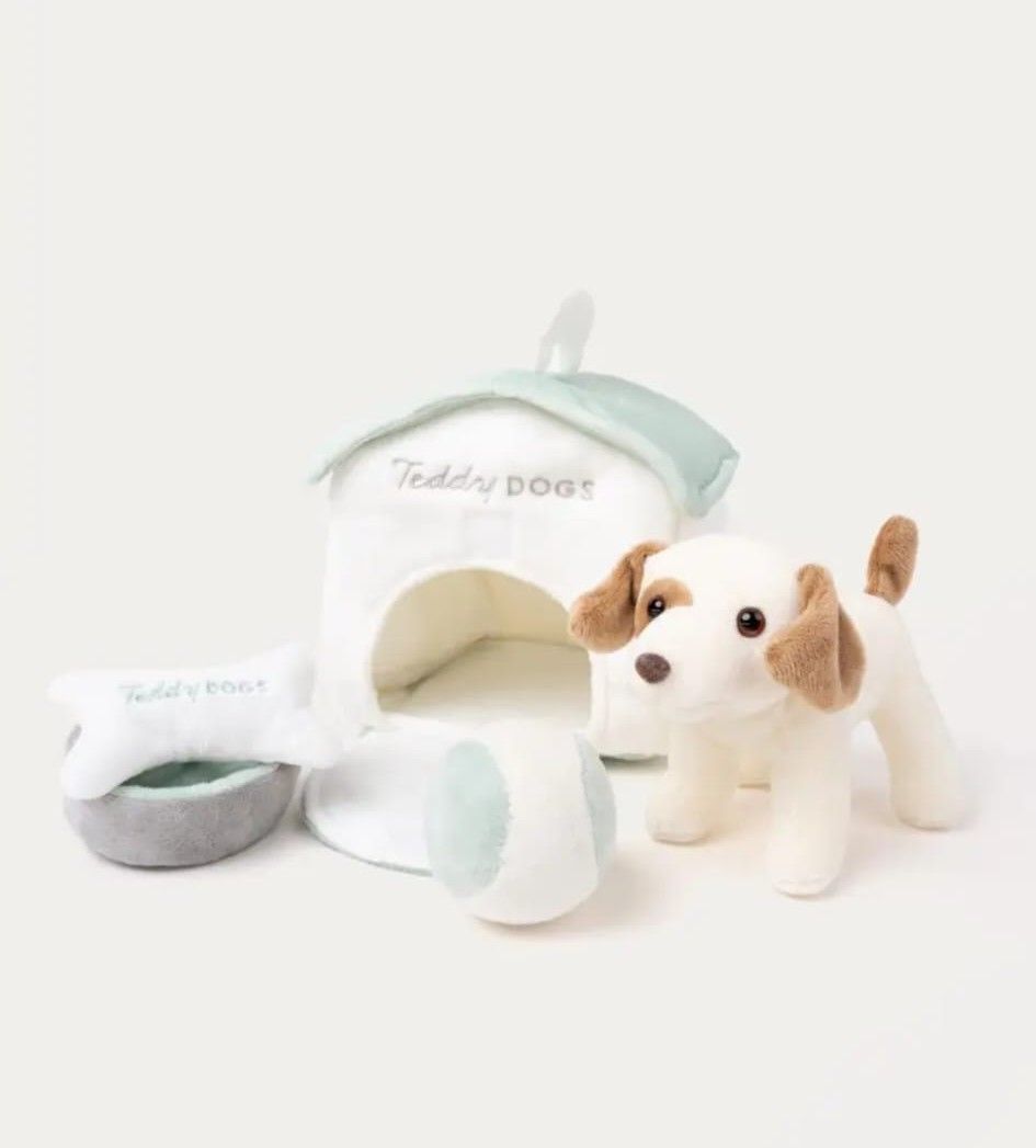 Speelset teddy hondje