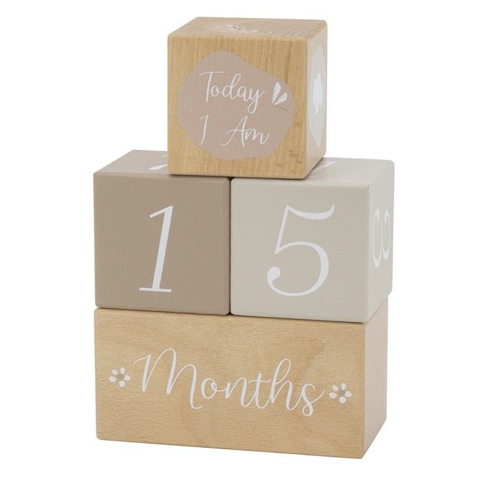 Label Label Mijlpaalblokken Nougat - Milestone Blocks
