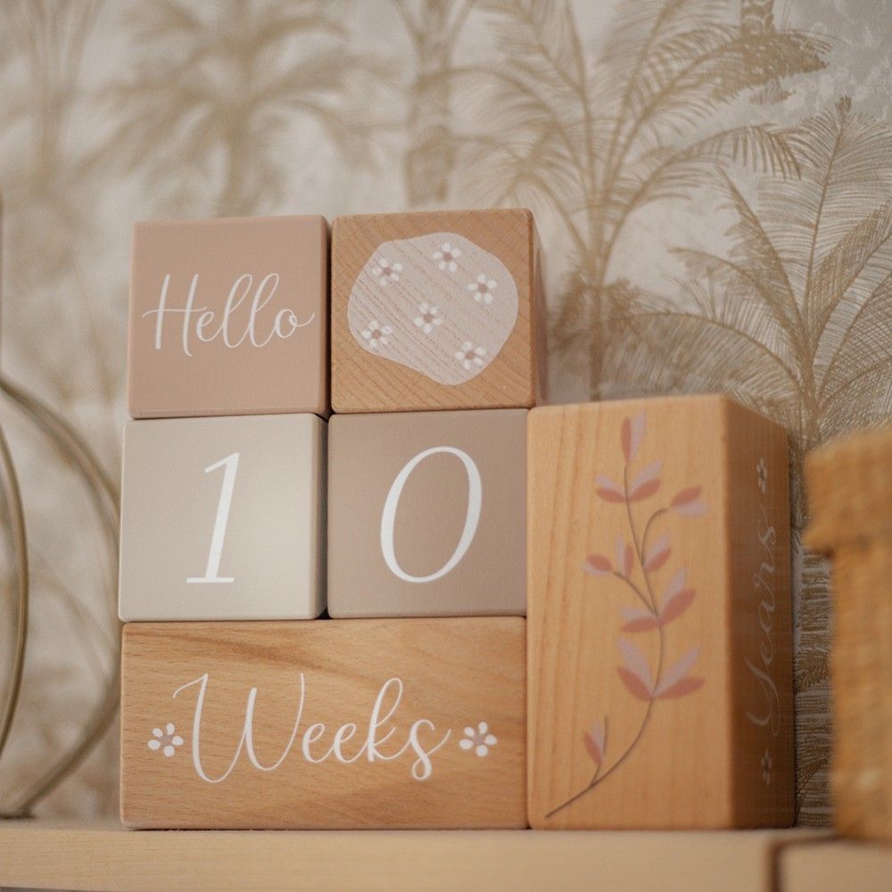 Label Label Mijlpaalblokken Nougat - Milestone Blocks