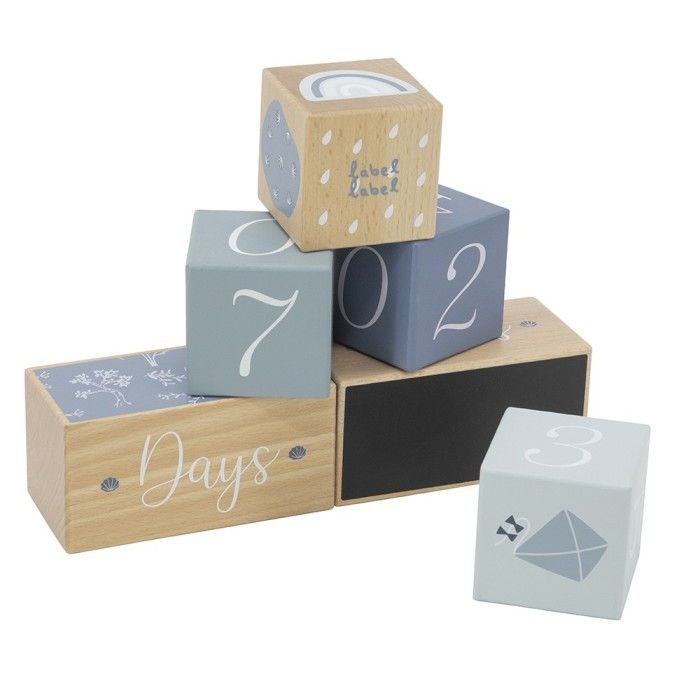 Label Label mijlpaalblokken - Milestone Blocks