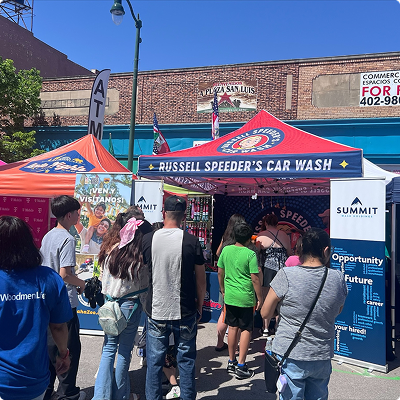 Russell Speeder's Car Wash hiring event