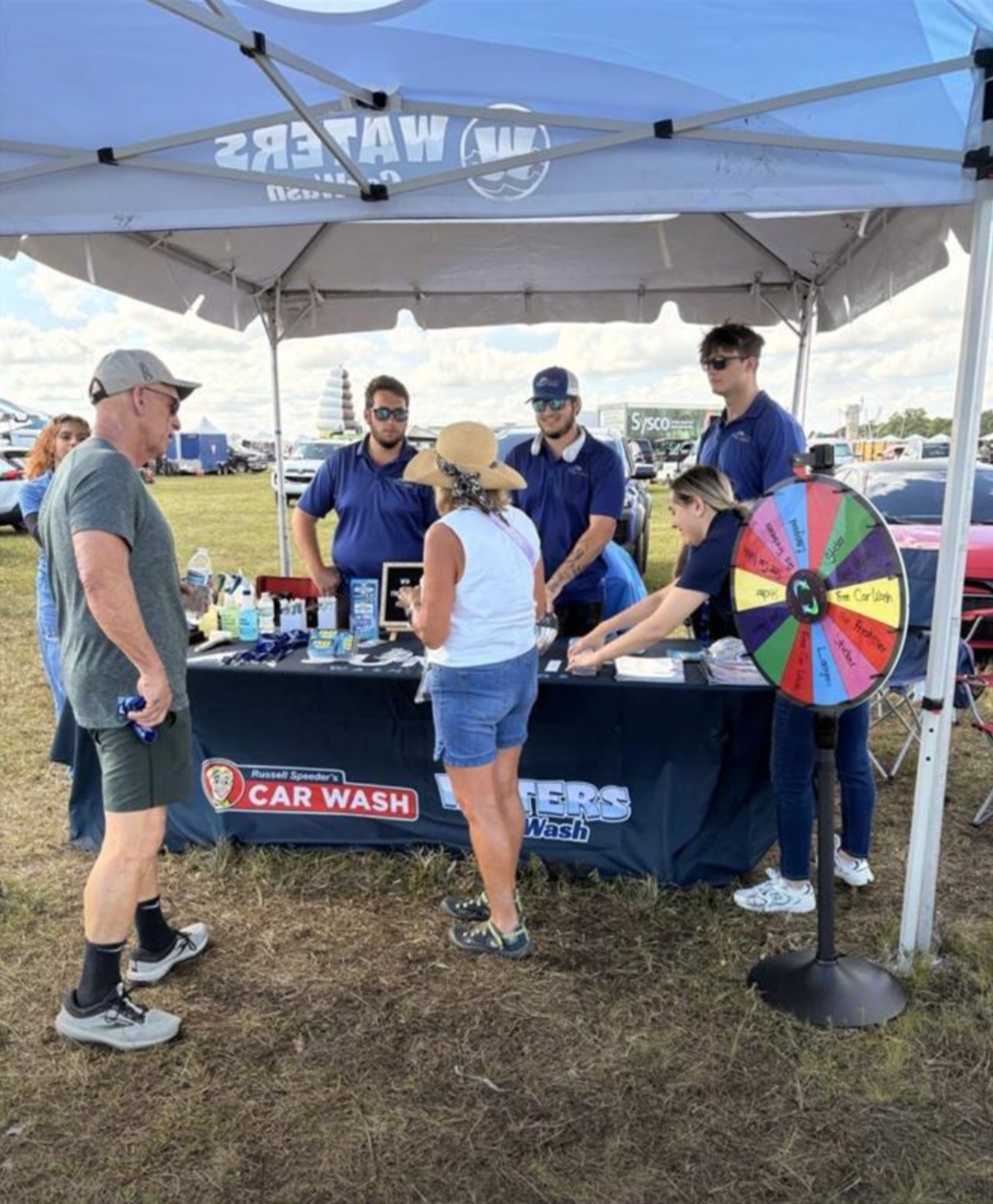 Waters Car Wash hiring event