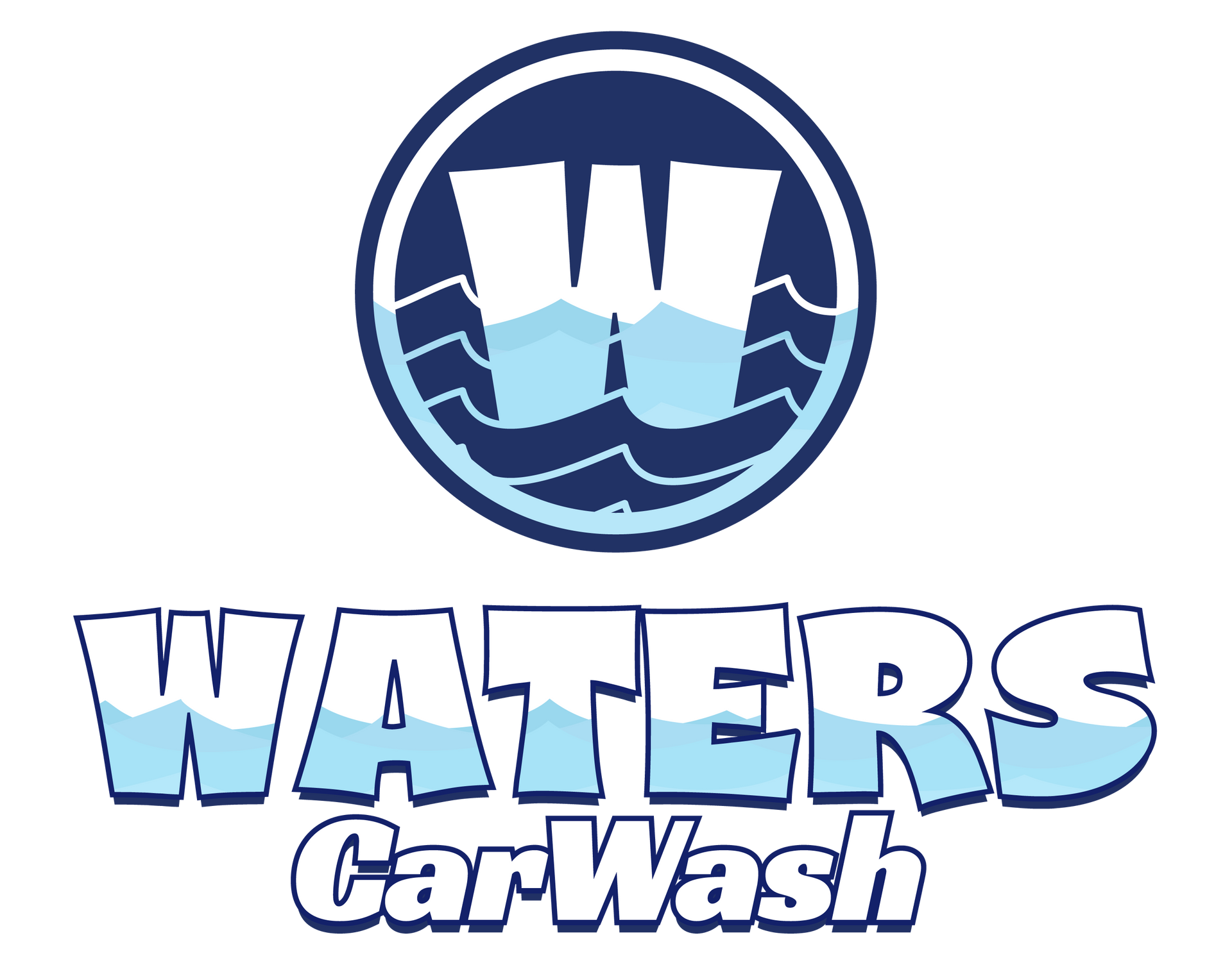 Waters Car Wash logo