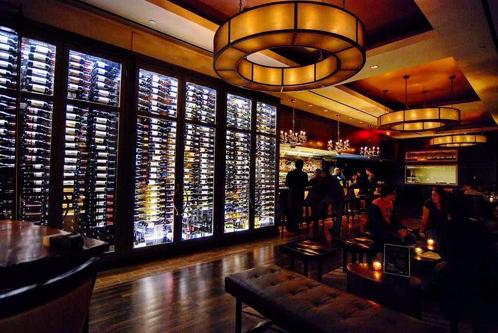 Framed Glass Cellar Door
