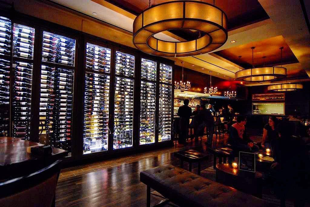 Framed Glass Cellar Door