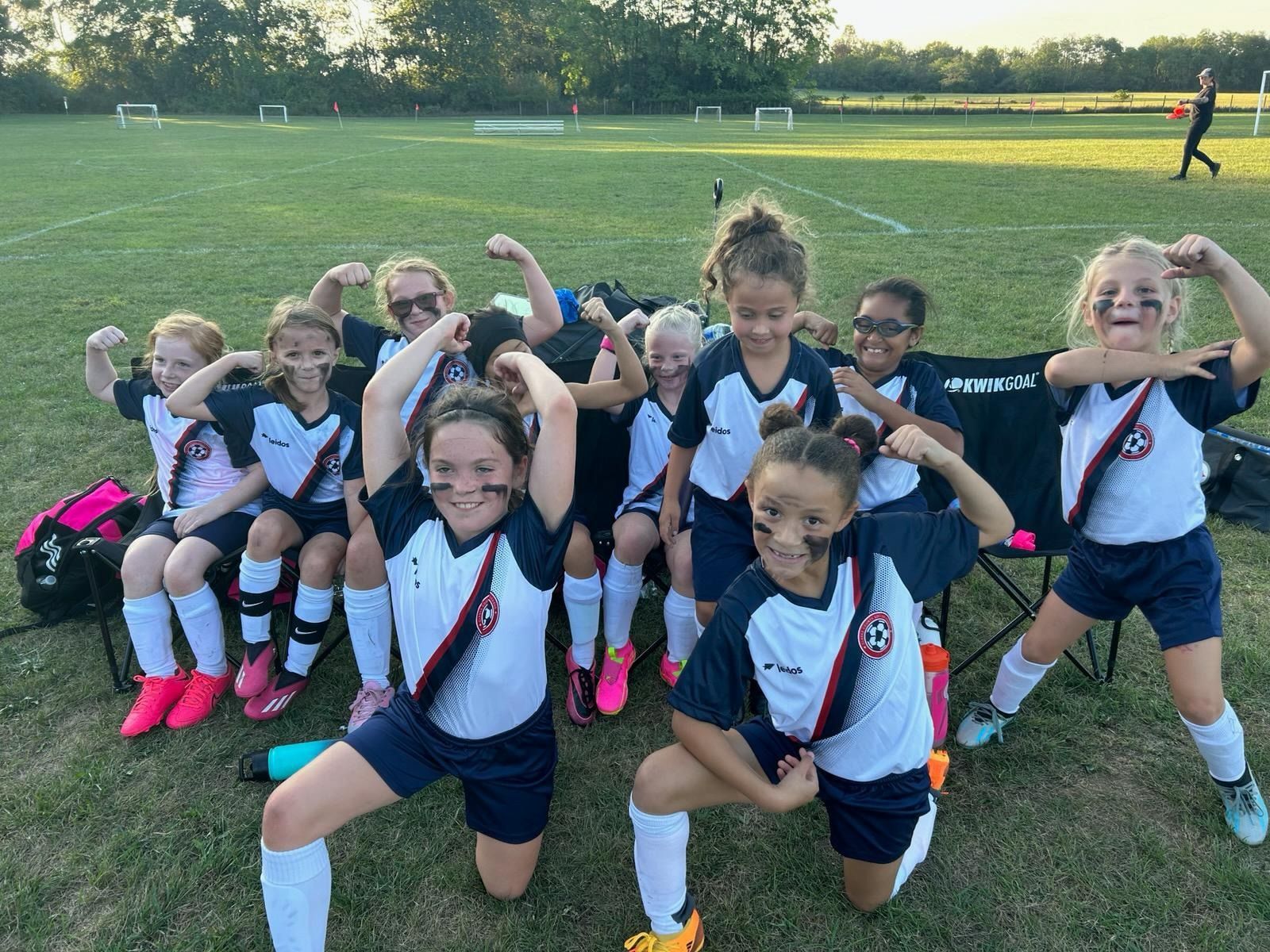 Clarke County Soccer League girls team.