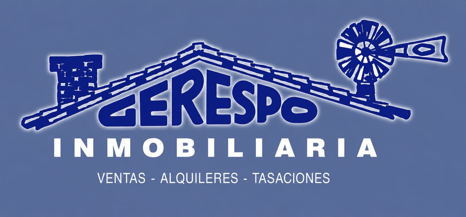 Logo azul de Inmobiliaria GERESPO