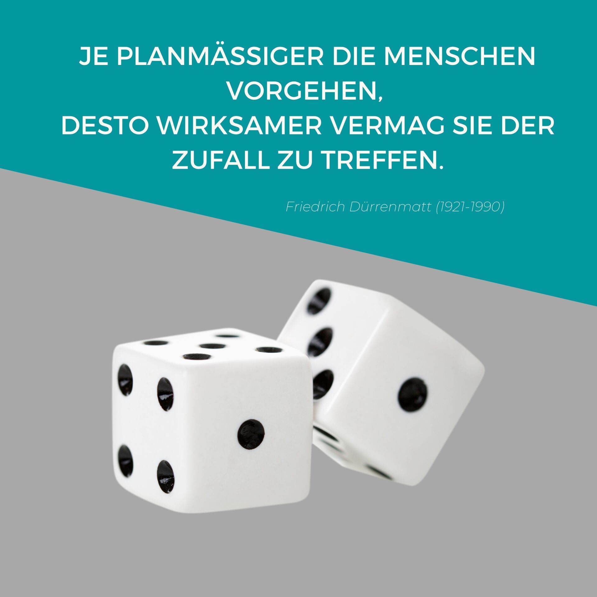 Strategie – Plan – Zufall zum Jahresende