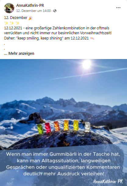Social Media Beitrag