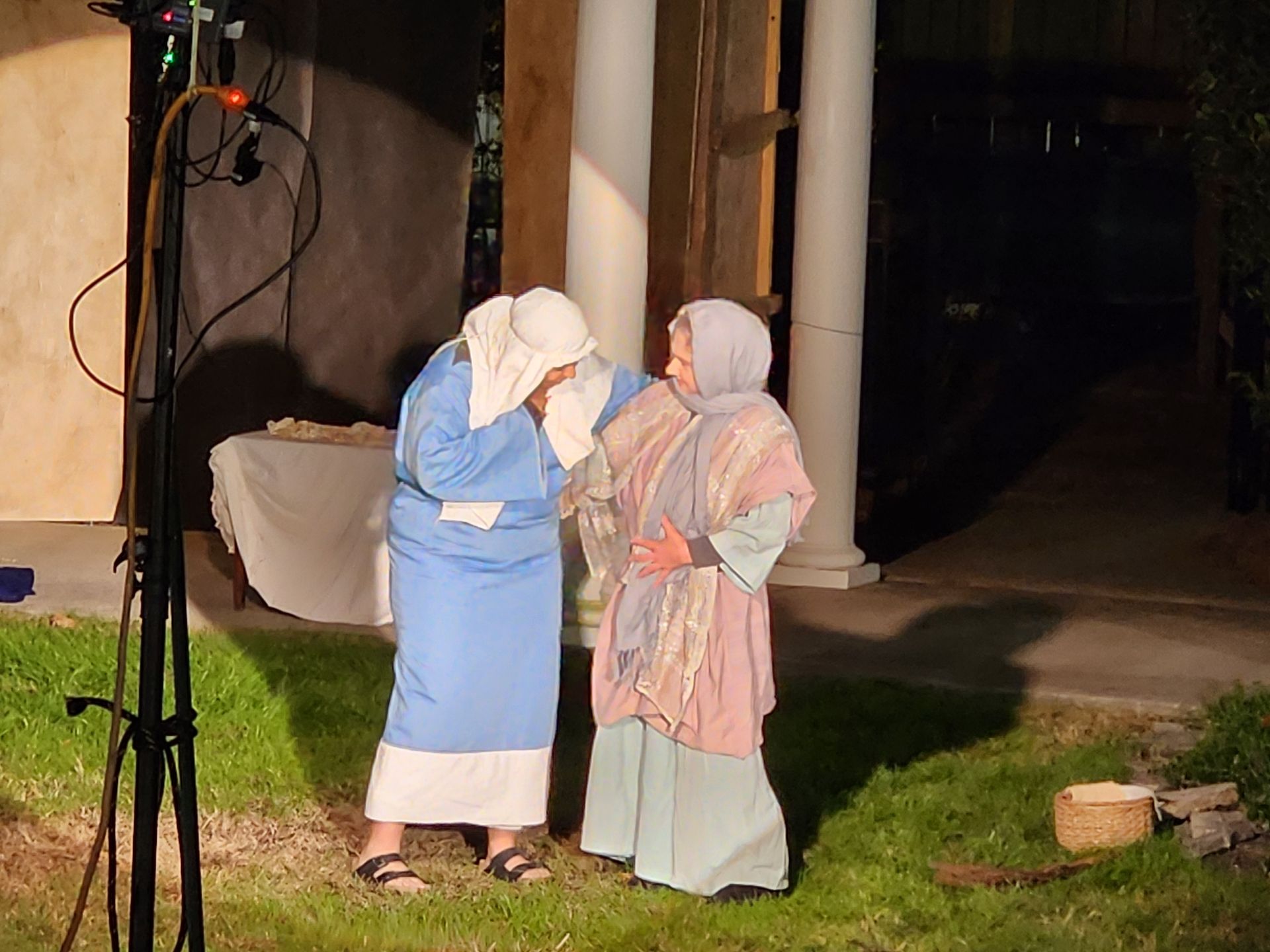 Mary visits Elizabeth