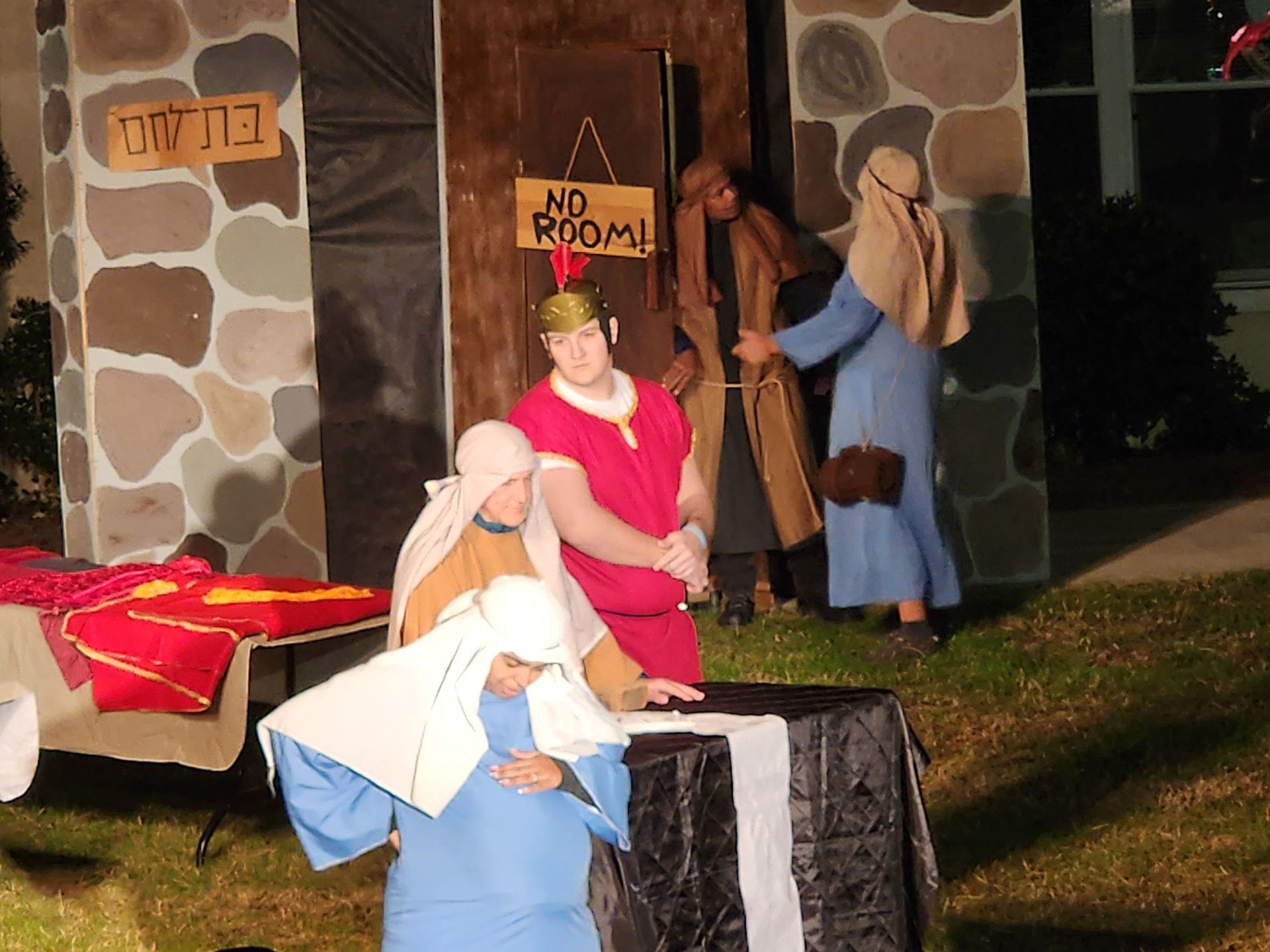 No room at the inn!