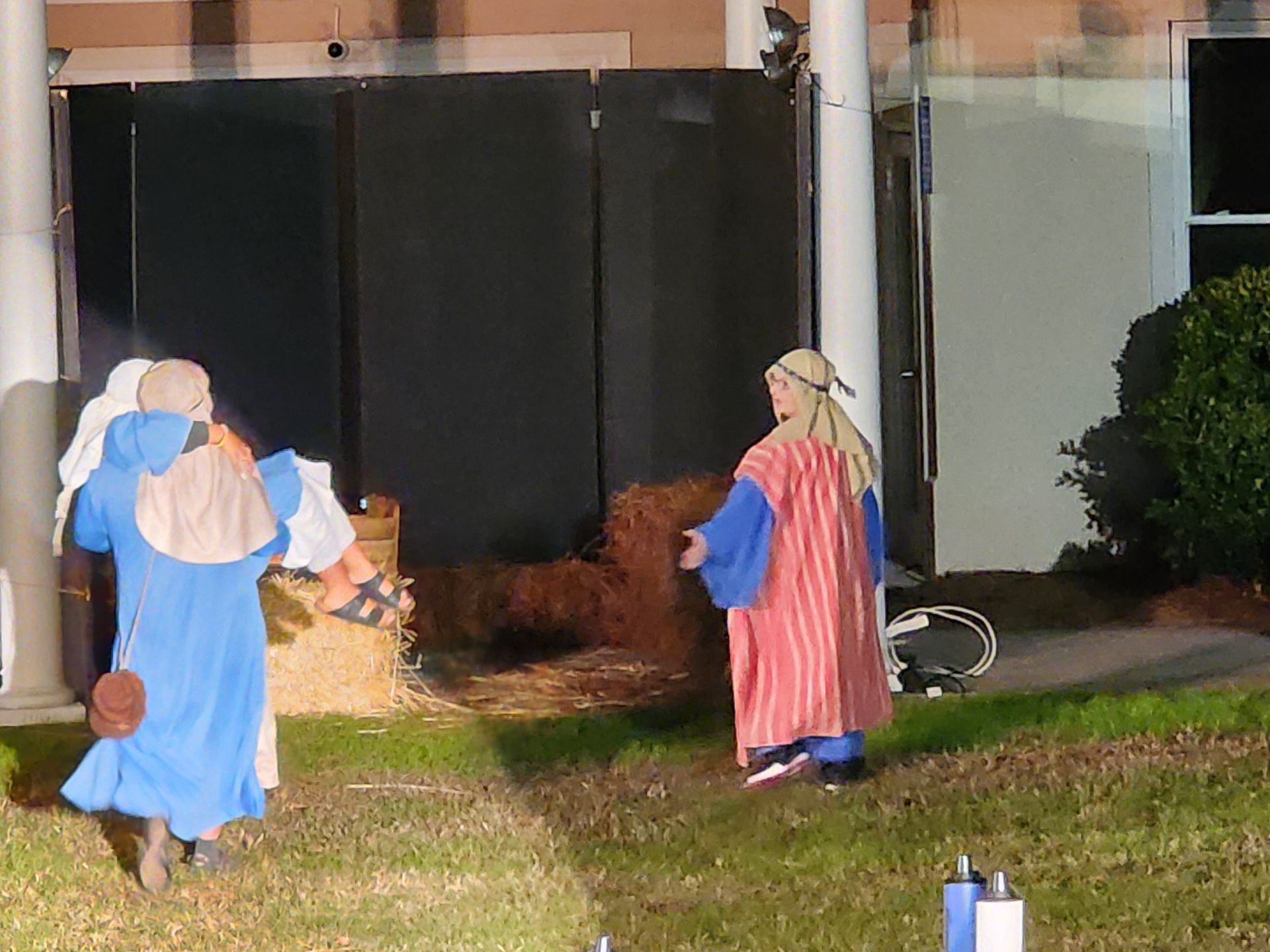 Taking Mary to the Stable