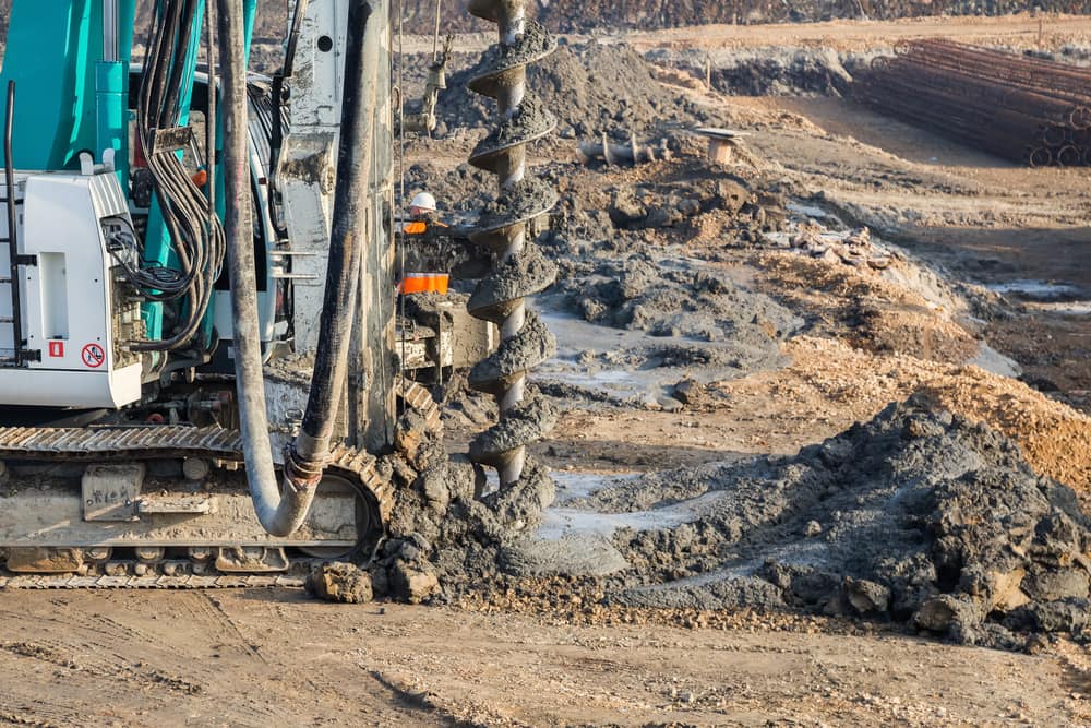 Drilling Tractor — Mining Exploration in Orange, NSW Drilling Tractor — Mining Exploration in Orange, NSW