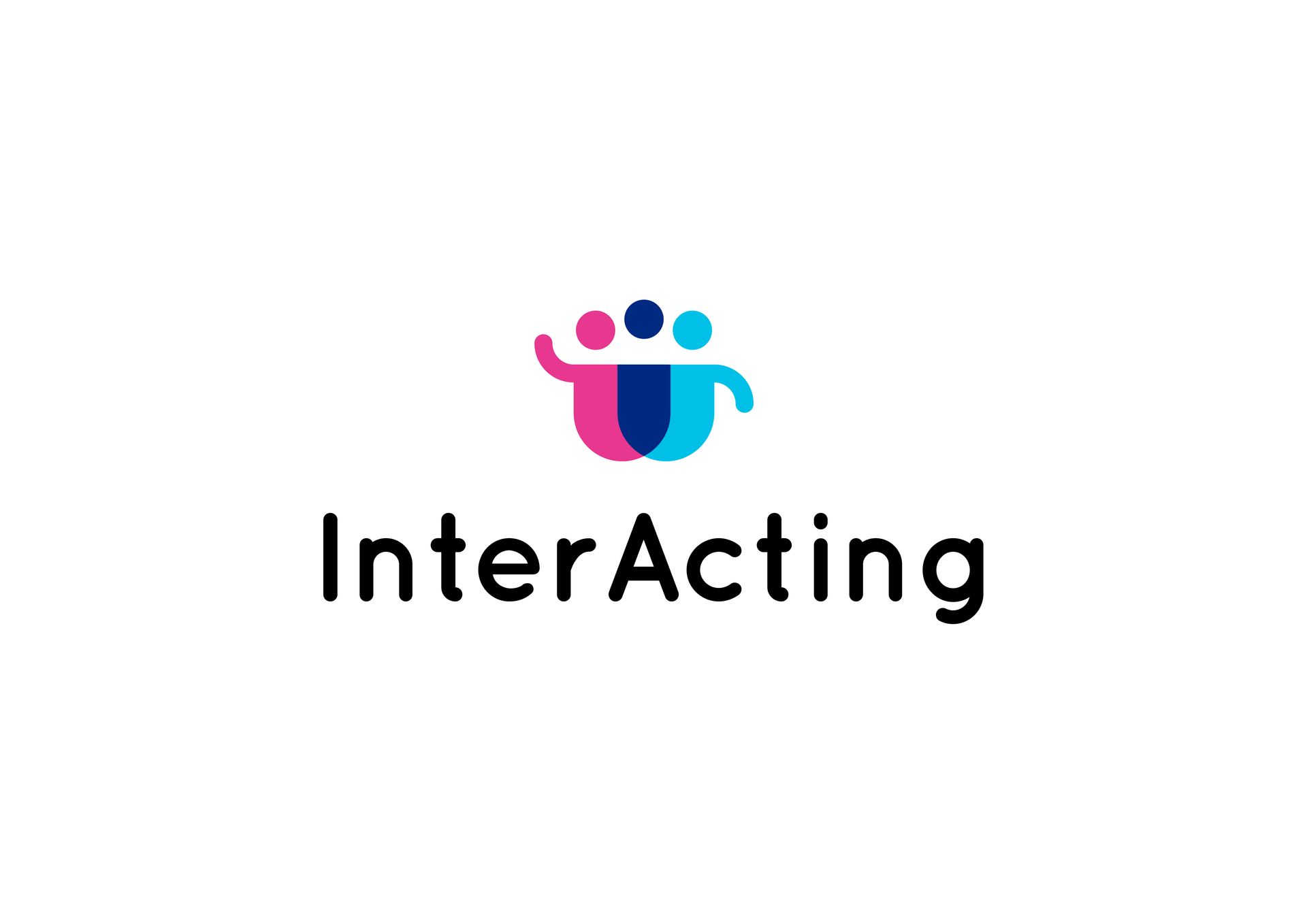 Interagerende logo