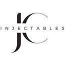 A black logo with the letters "JC" stylized to form a circle, with the word "INJECTABLES" written horizontally across it.