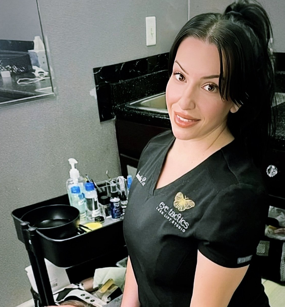 Lash-Lift and Lash-Tint in Las Vegas Nevada and Goodyear Arizona at Eye Tactics Lash Lift Studio